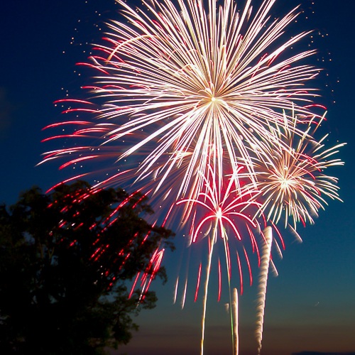 Feuerwerk schützenfest bunt 500x500